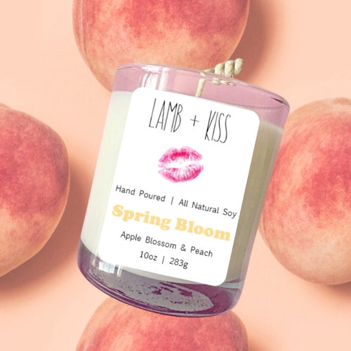 SPRING BLOOM CANDLES 🍑