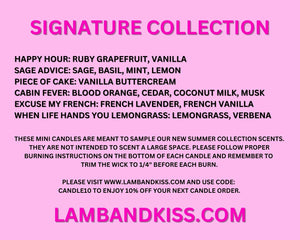 SIGNATURE COLLECTION SAMPLER