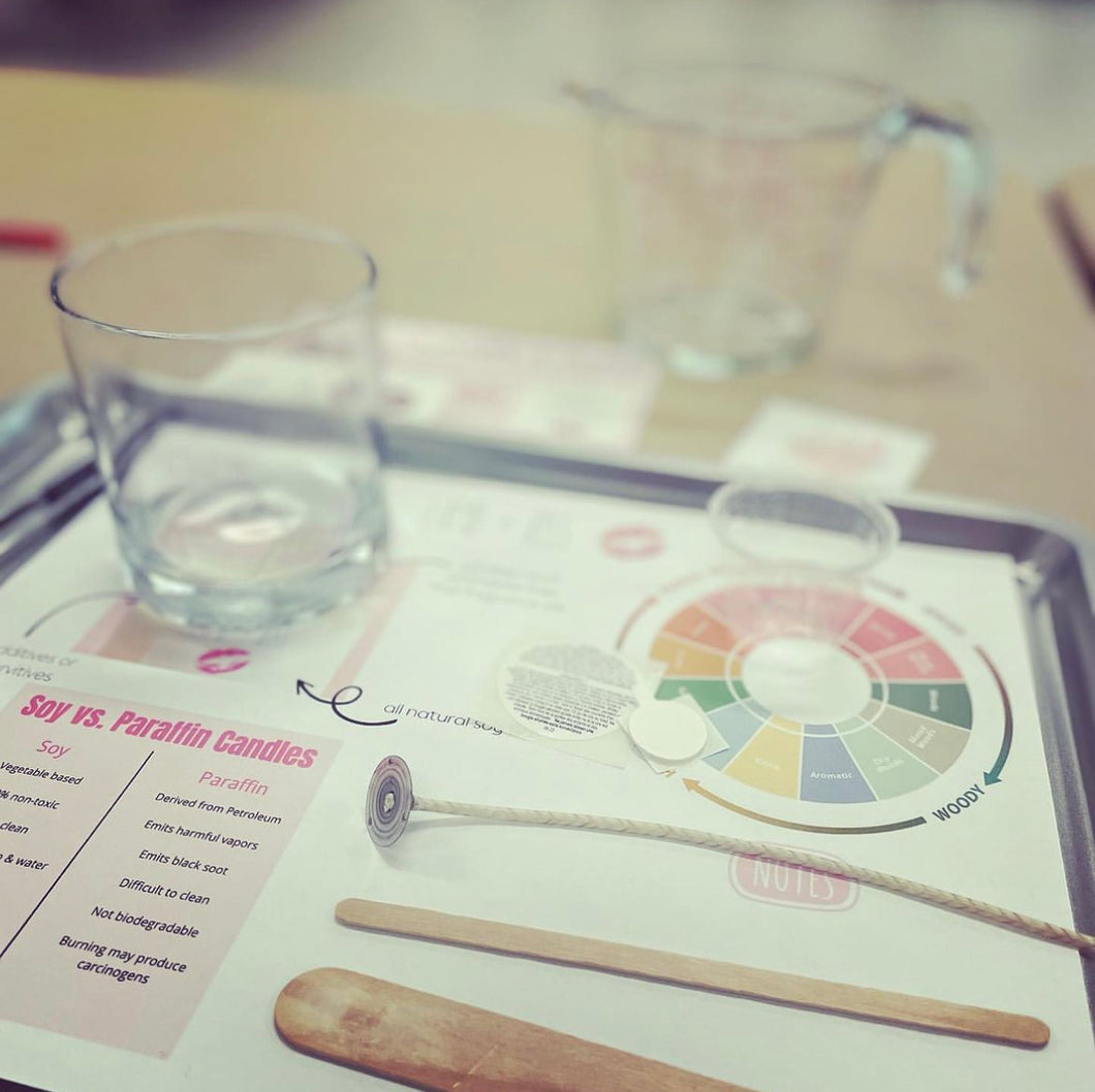 Private Candle Making Workshop-2 hours