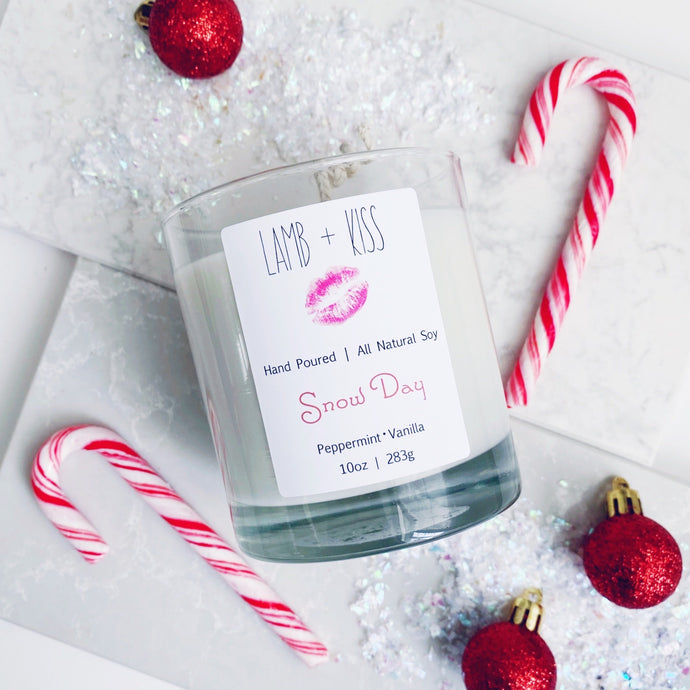 SNOW  DAY CANDLES