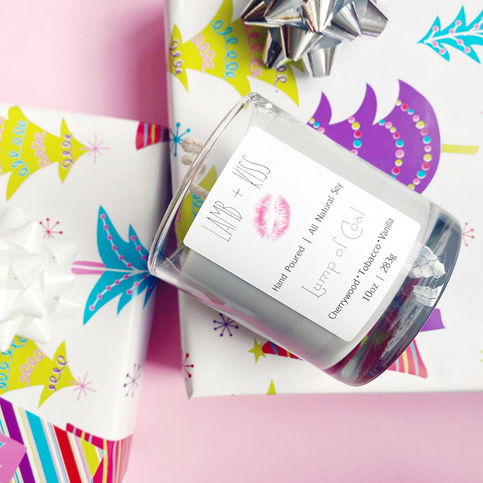 LUMP OF COAL CANDLES